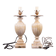 Set of 2 Vintage Neoclassica Alabster Table Lamp by Gregoretti & co.