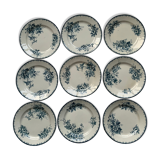 Set of 9 Iron Earth plates