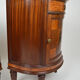 Paire de chevets Art Déco demi-lune en acajou vers 1925
