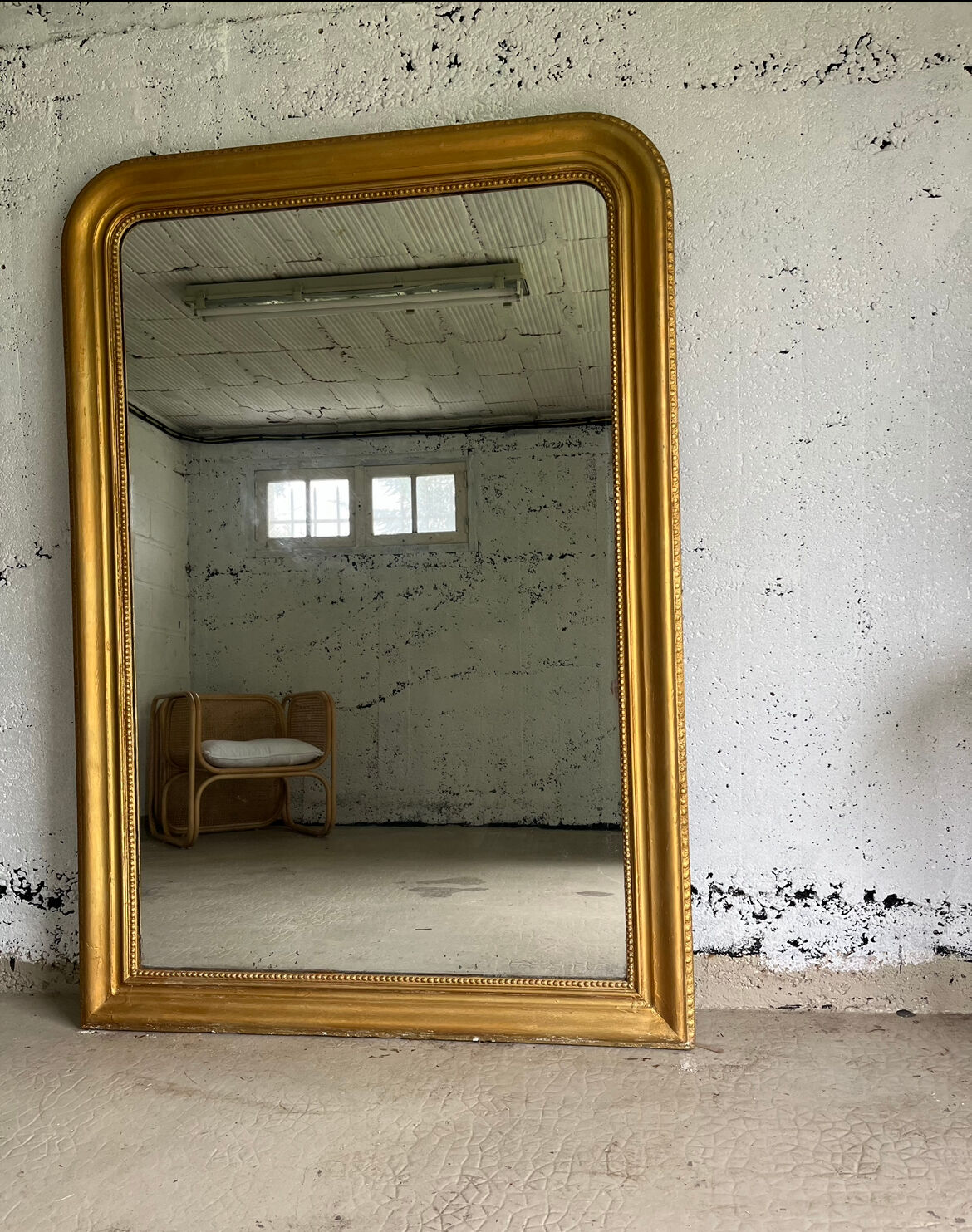 Old mirror golden mercury 160x111