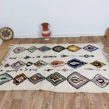 Handcrafted moroccan berber rug 224 x 147cm