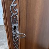 Louis XV Wardrobe in Solid Walnut, Late 19th Century