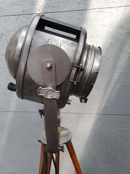AE Cremer projector on tripod wood