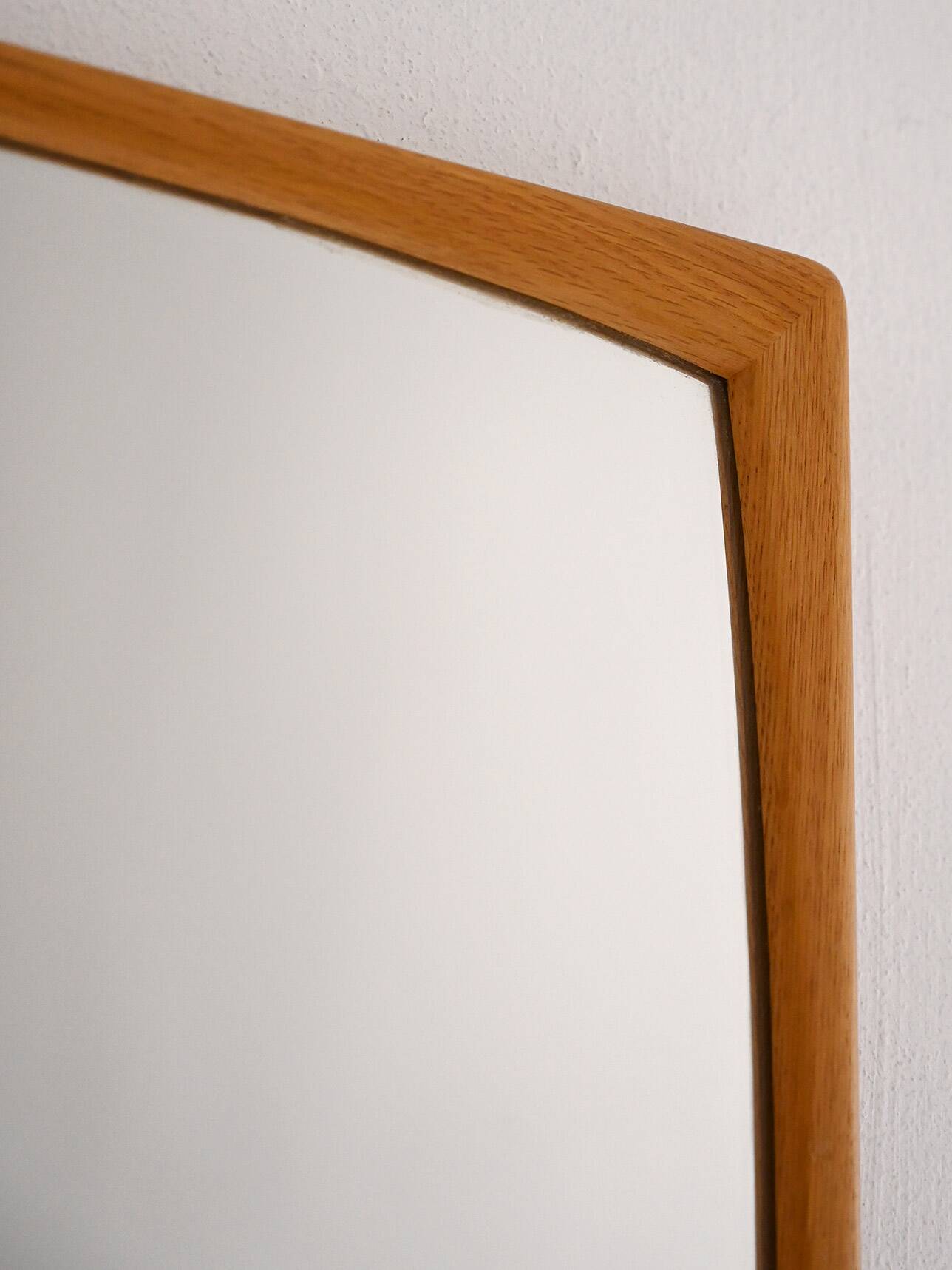 Swedish Fröseke Oak Mirror, Sylvia Model
