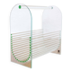 Marais International glass magazine rack