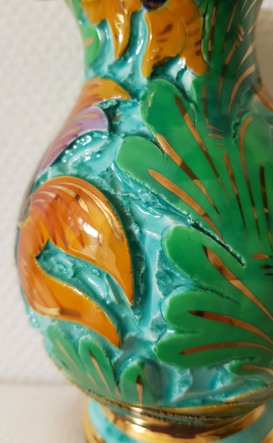 Vase céramique Monaco Cerdazur ca 1950