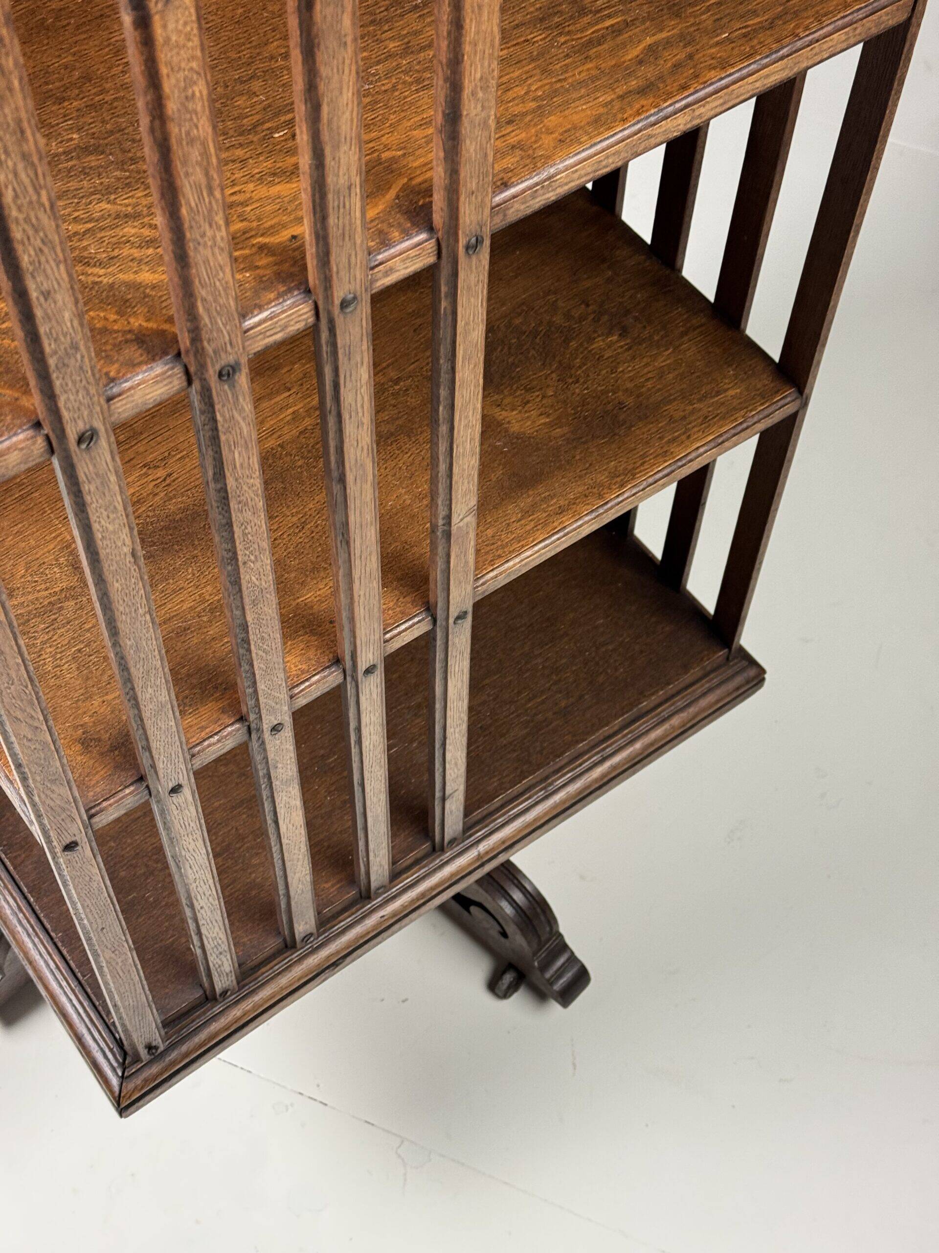 Oak book carousel ca. 1900