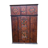 Old painted cabinet