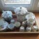 Service à café ancien en porcelaine fine Limoza