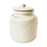 Sandstone pot with lid