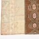2x6 Turkish Short Brown Handmade Vintage Runner Rug, 64x174Cm