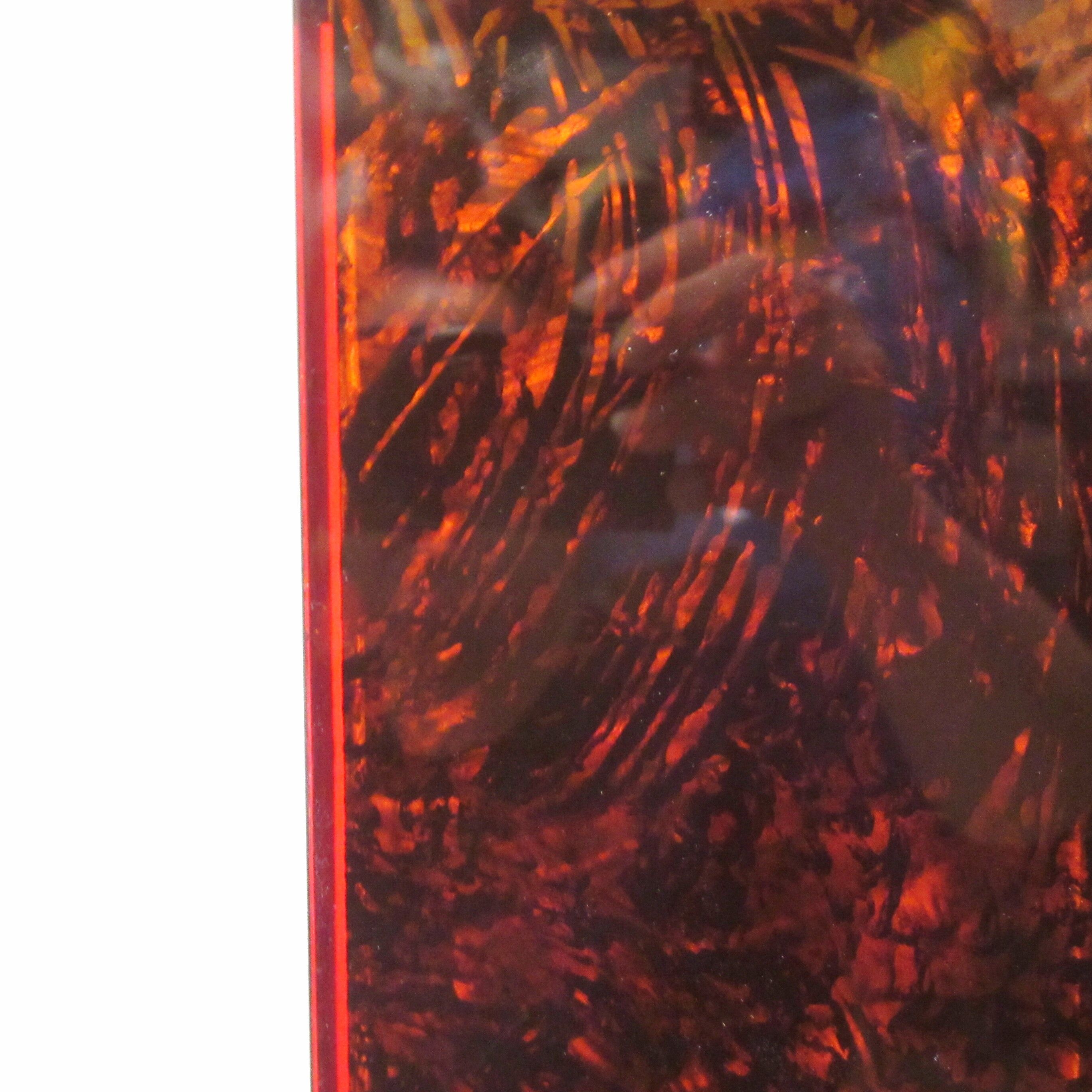 Plexiglas umbrella holder with scale pattern 1970