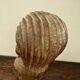 African statue, wooden bust of a woman, 1920s