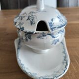 Rambouillet model sauce boat from Lunéville factory