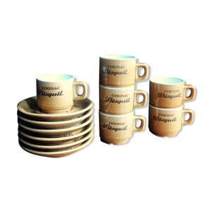 tasses à café et sous-tasses