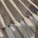 10 silver plated table knives goldsmith SFAM artdeco 25.1cm