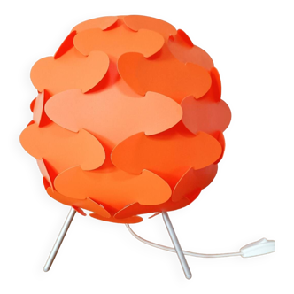 Vintage Ikea orange lamp