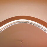 Miroir doré bois et stuc 47x60cm