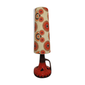 Ceramic floor lamp from the 70s