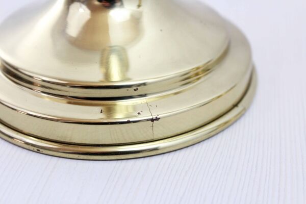 Paire de bougeoirs Lecellier Villedieu