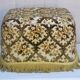 Pouf vintage a franges