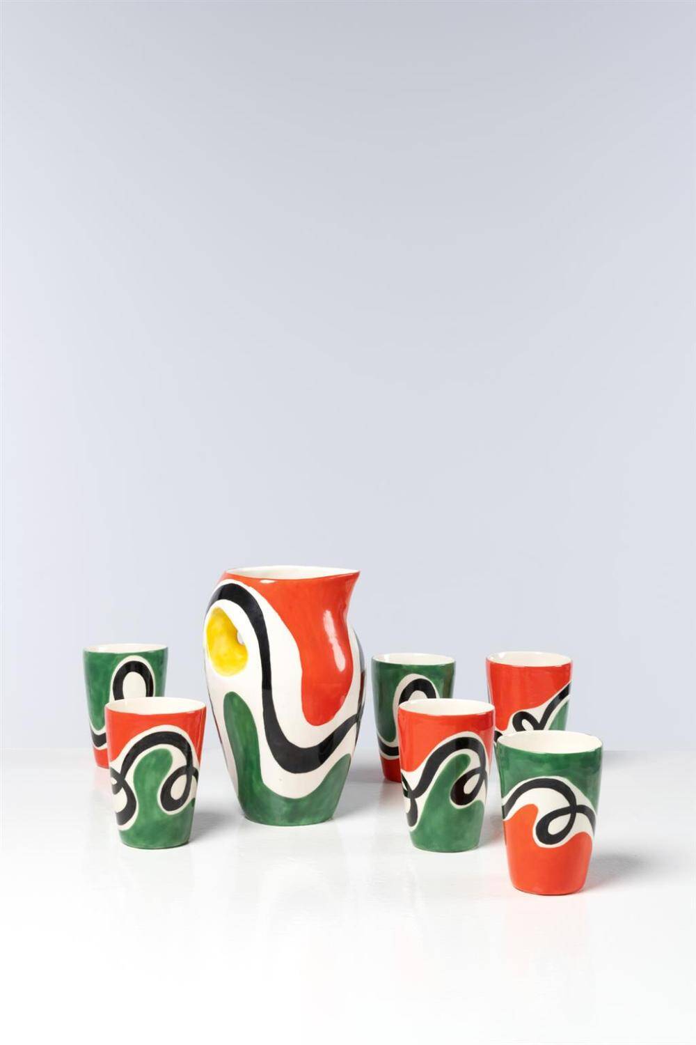 Roland Brice, Table service (carafe and glasses)