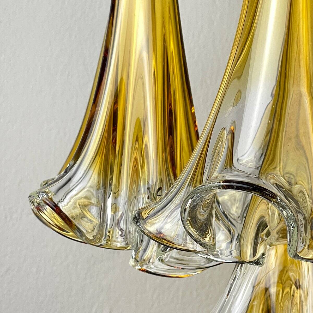 Vintage Italian Murano chandelier by Venini, 1960s
