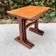 Vintage Scandinavian teak nesting tables by "Victor B Wilkins"