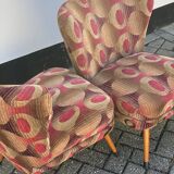 Paire de chaises de cocktail