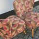 Pair of vintage cocktail chairs