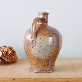 Ancienne bouteille en grès pyrité