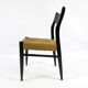 Set of 4 Belgian dining chairs, 1950s