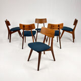 Set of 6 Mid Century Louis van Teeffelen Dining Chairs, 1960s