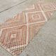 Turkish Kilim Rug 313x108cm shabby chic wool, country home, boho