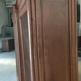 Solid oak library late 19th century around 1890