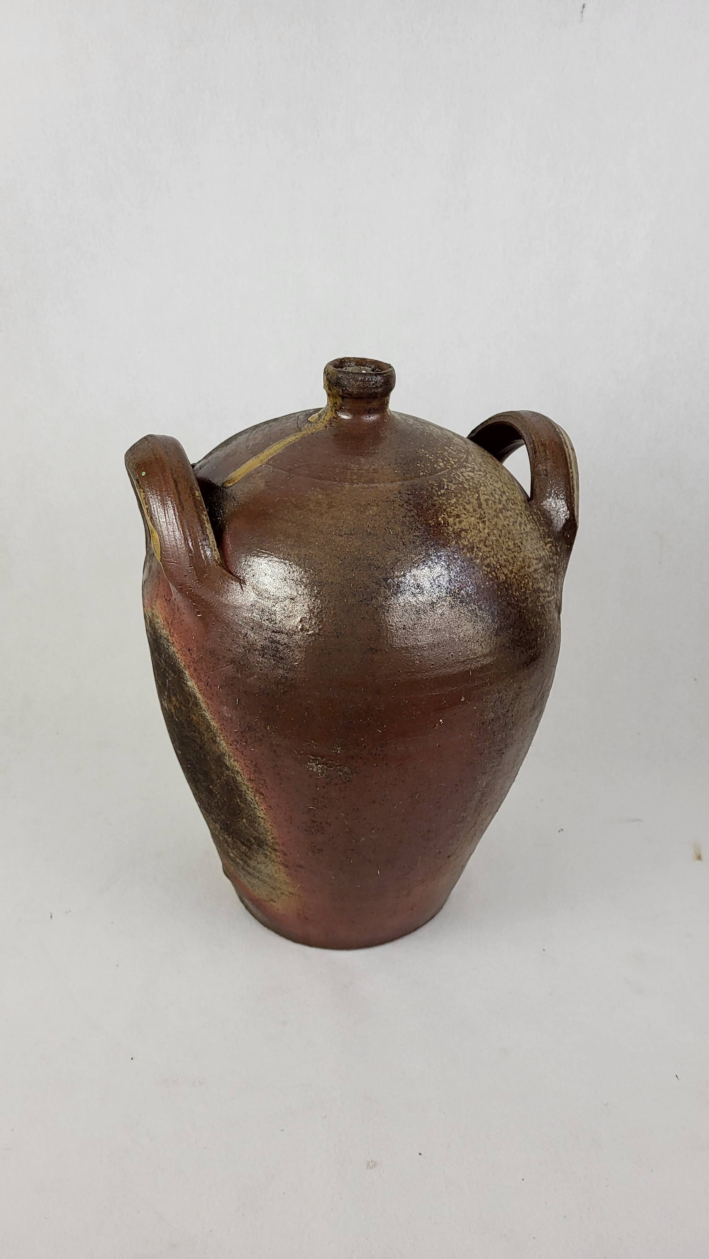 Toule Jarre bottle in Puisaye sandstone 19th century