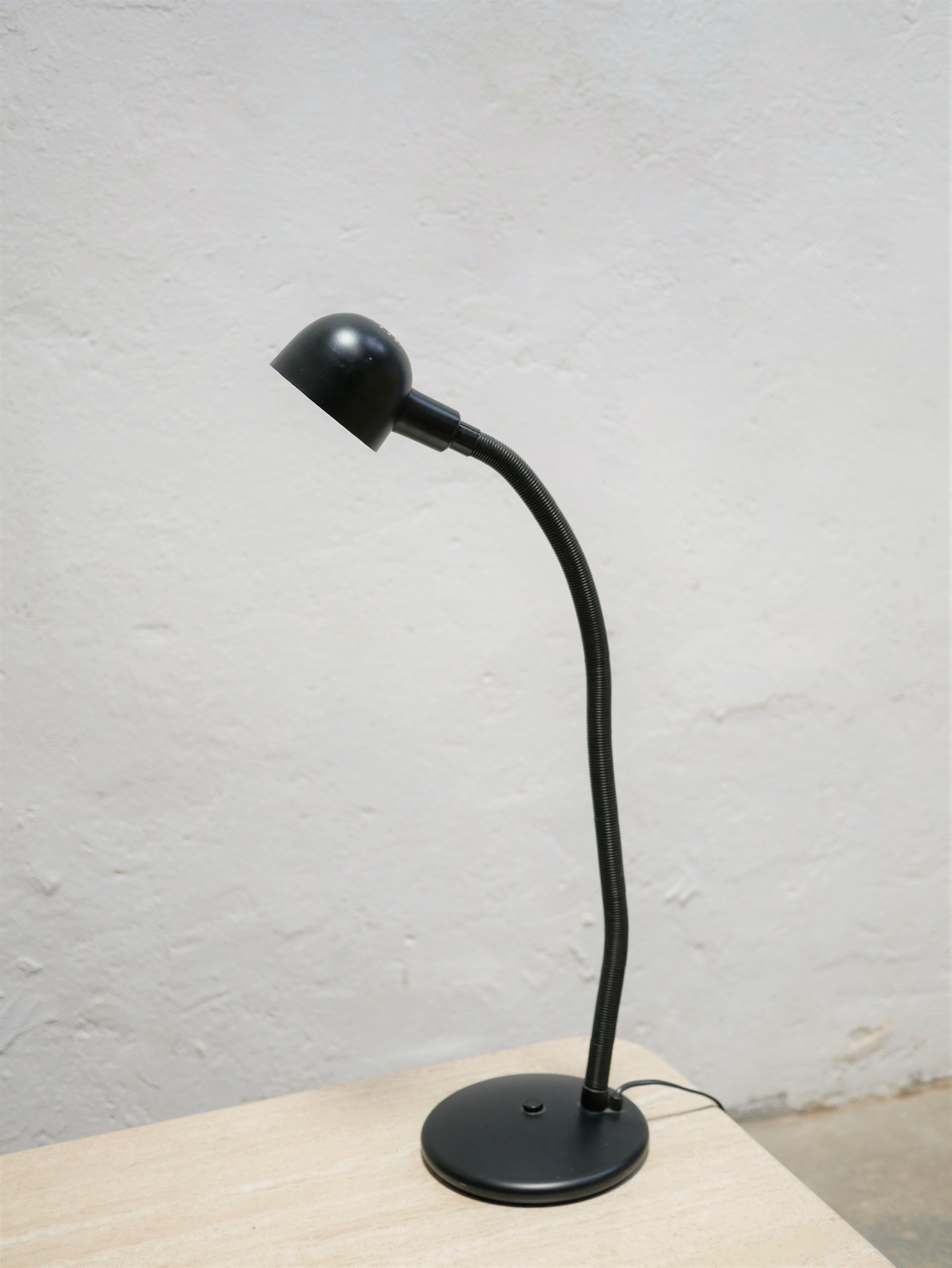 Black Vintage Hebi Snake Desk Lamp