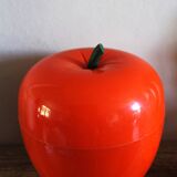 Vintage seventies plastic apple ice bucket