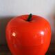Seau à glaçons Pomme plastique glace seventies vintage