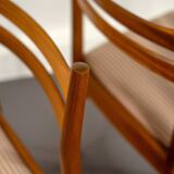 Set of 2 Dining Chairs by AH Mcintosh & Co made of Teak