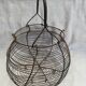 Vintage artisanal egg or salad basket