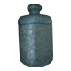 Bocal  à couvercle bleu turquoise
