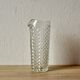 Carafe en verre moulé vintage