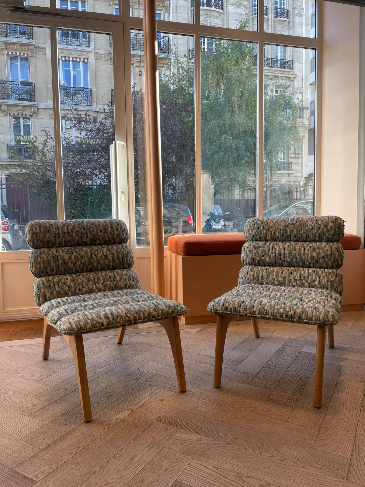 Chauffeuse sur-mesure tissu Pierre Frey