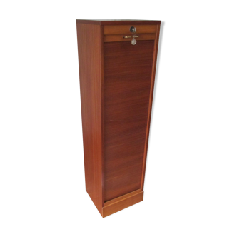 Mahogany curtain binder