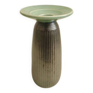 vase architectural vintage - bicolore