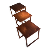 Kai Kristiansen teak built-in tables, 60s design