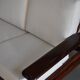 Reupholstered Mid Century Highback Sofa