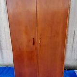 Wardrobe + 1 shelf teak veneer H 187 cm