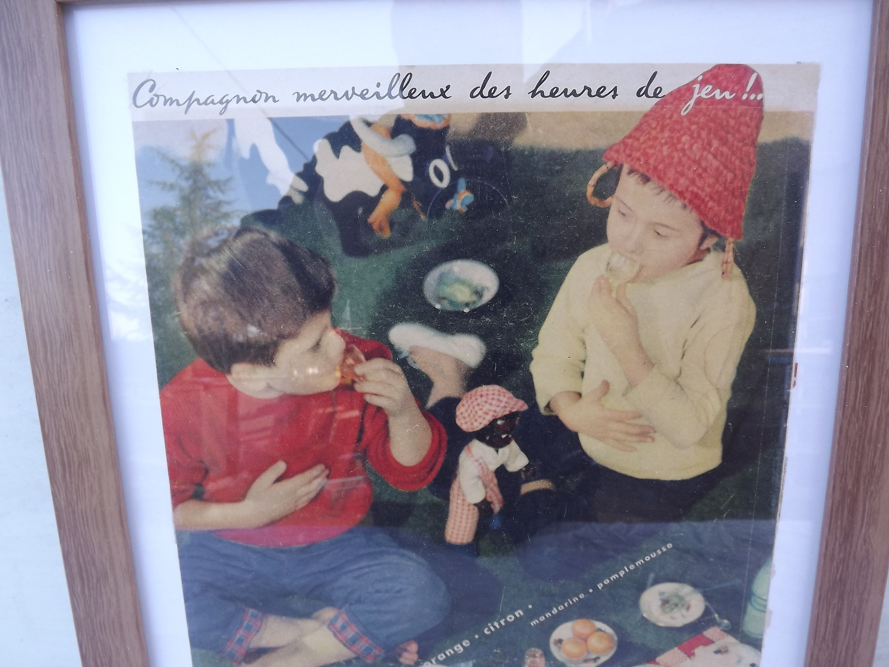 Affiche pub soda Verigoud 1957